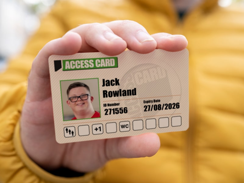 Example of an Access Card